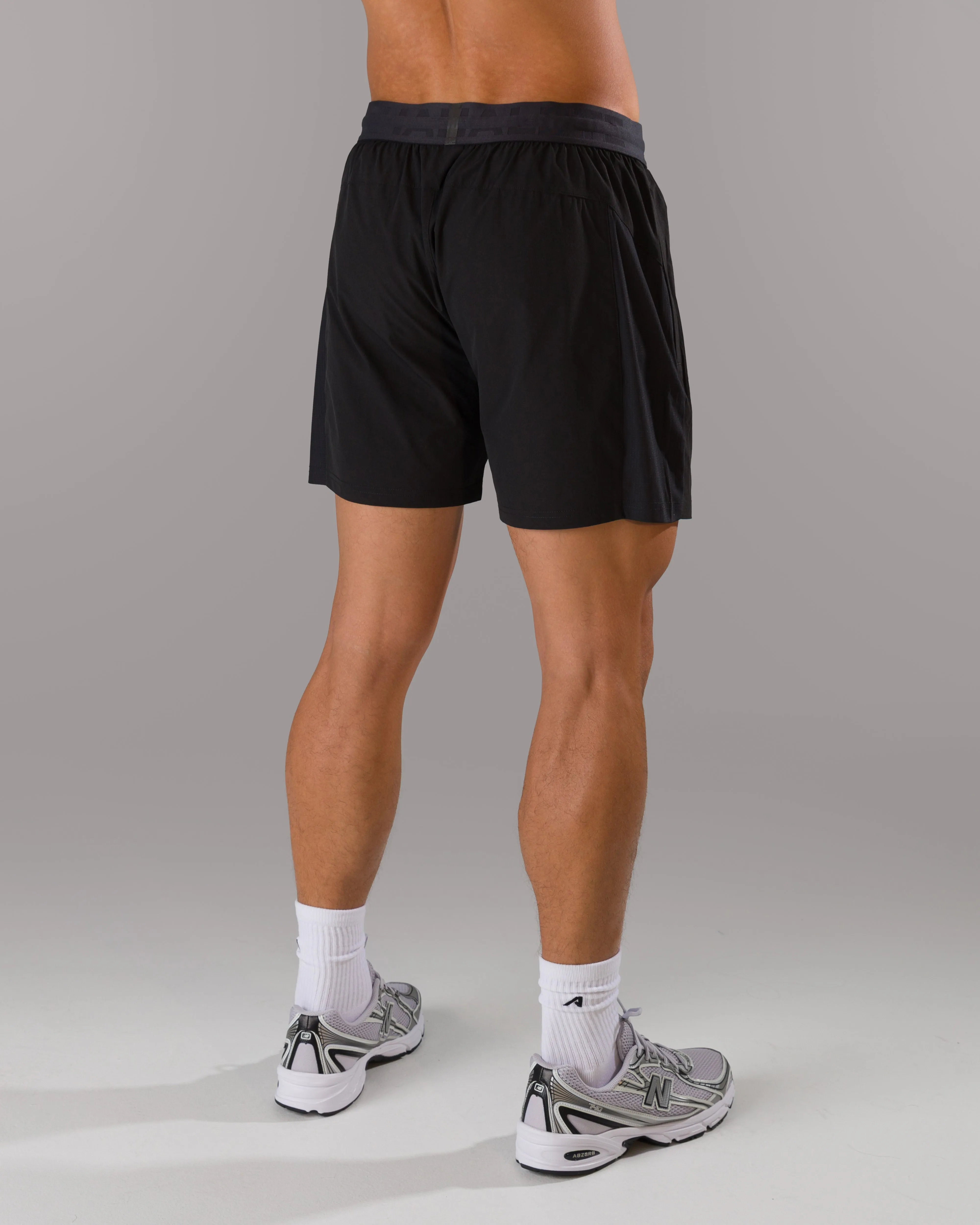 Apex Vault Short - Black dress shirt Stretch Fit