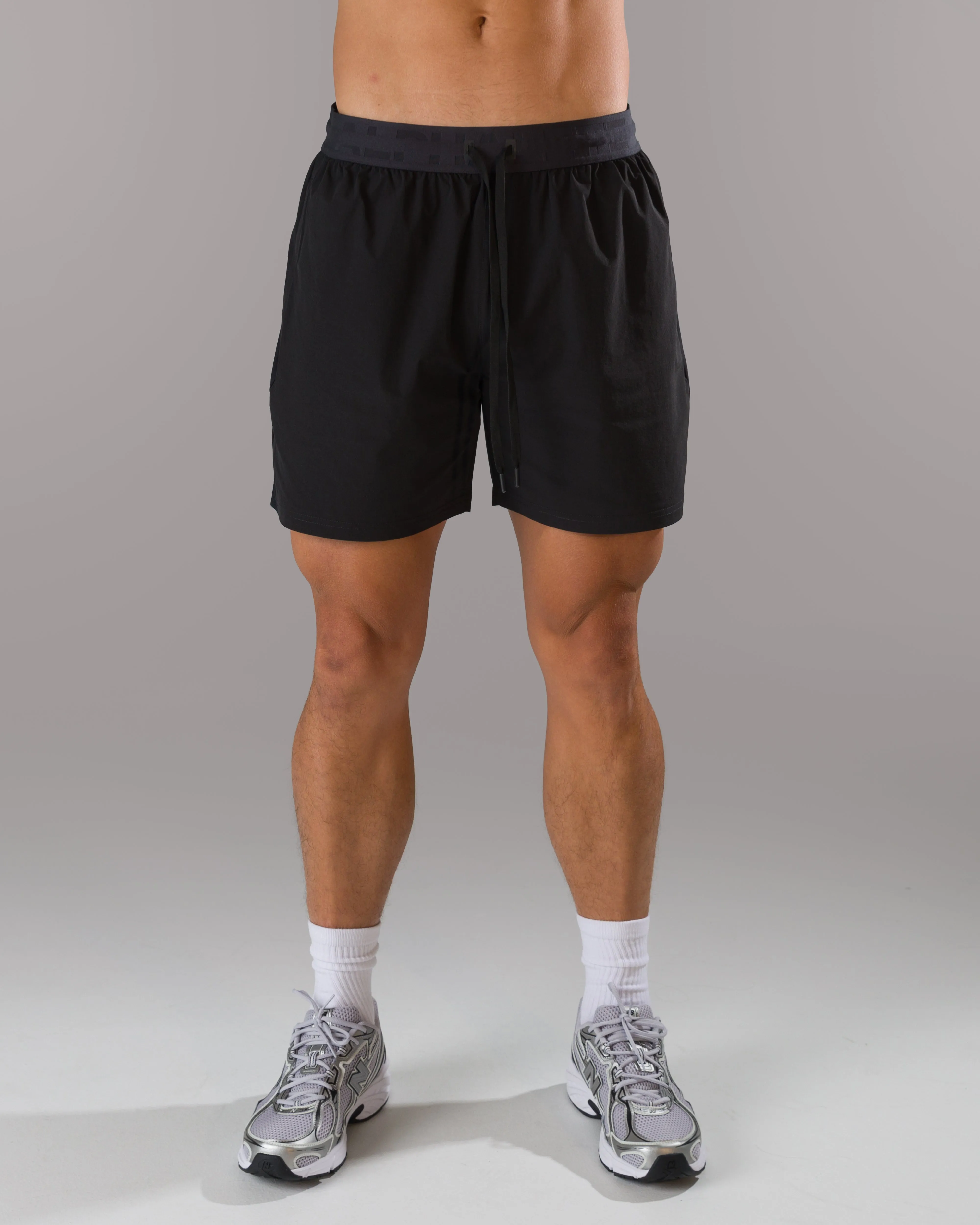 Apex Vault Short - Black Breathable Design