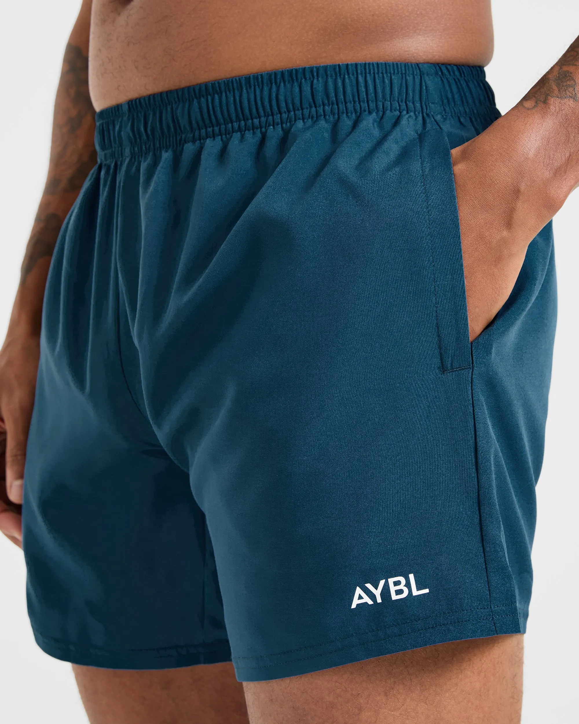 Core 5" Shorts - Ocean Teal Fitness Enthusiast Light Wear