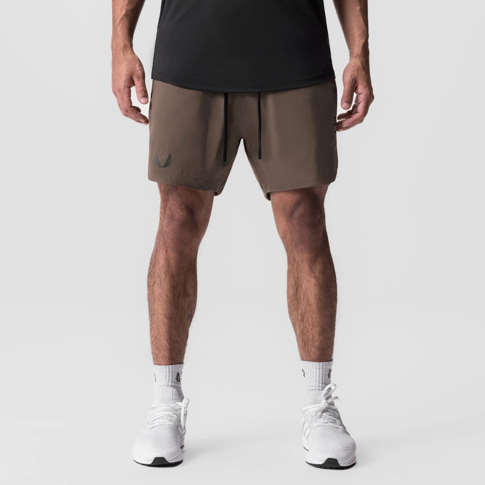 budget-friendly 0823. Tetra-Lite? 7" Linerless Short - Deep Taupe "Wings"