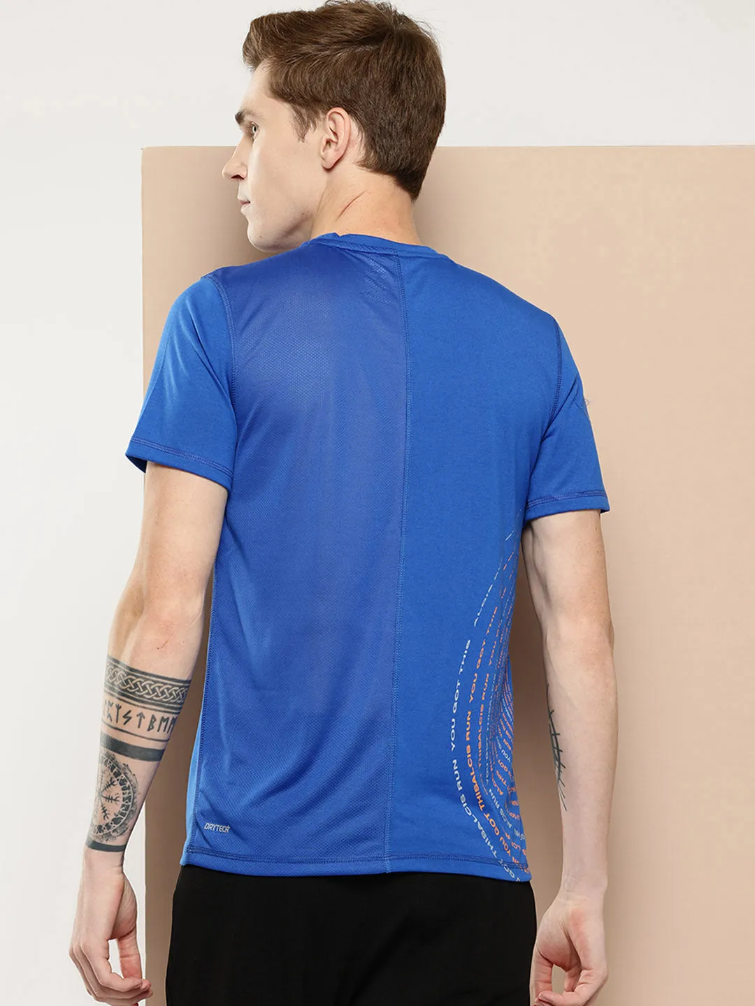 Tagless Labeling Run It Tee