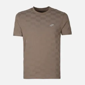 MEN T-SHIRT ROUND NECK PLUS FIT Halo Glow QuickDry Material