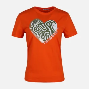 WOMEN CASUAL T-SHIRT ElasticBinding Music Mood