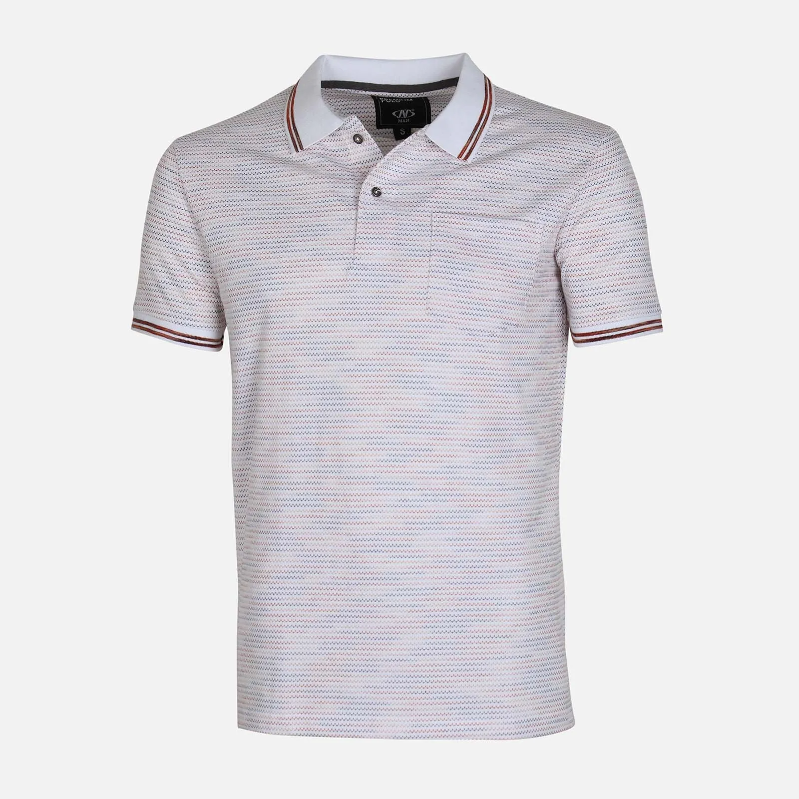 MEN POLO T-SHIRT REGULAR FIT Cotton Glow Tulle Soul