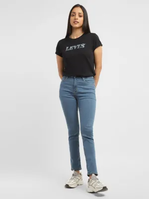 Women's 721 Blue Skinny Fit High Rise Jeans Casual Friday Urban Explorer