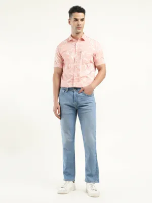 Go-to Wear Men's 513 Indigo Slim Straight Fit Mid Rise Jeans