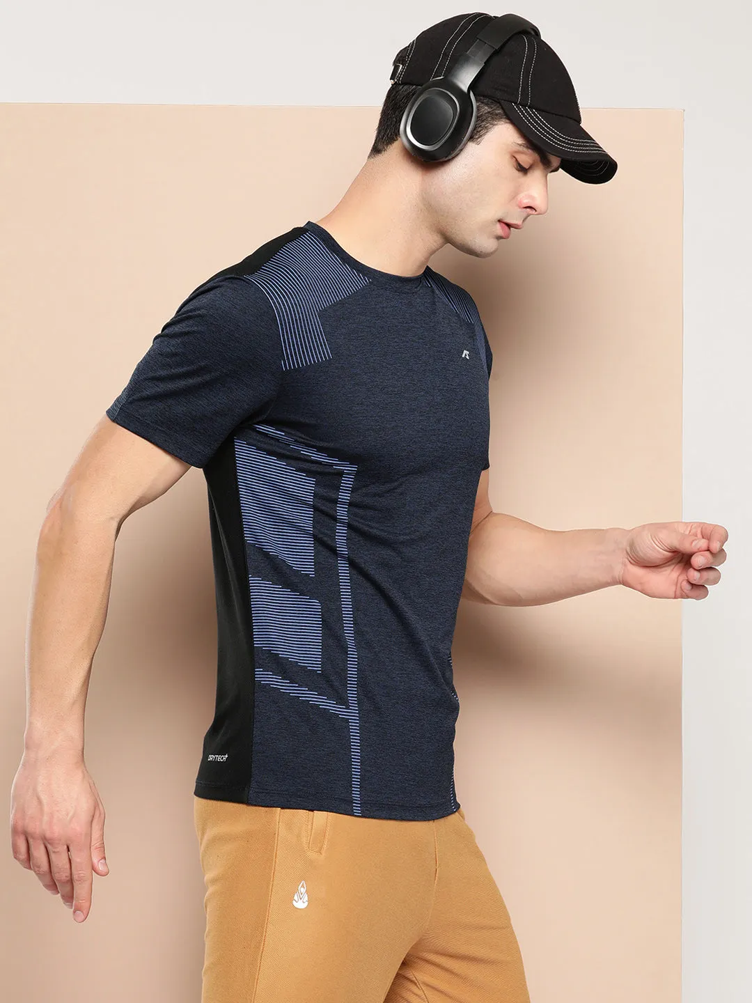 Teacher Chic Alcis Men Printed Slim Fit T-shirt