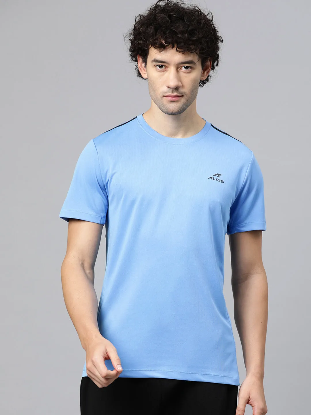 Translucent Soul Alcis Men Anti Static Slim Fit T-shirt