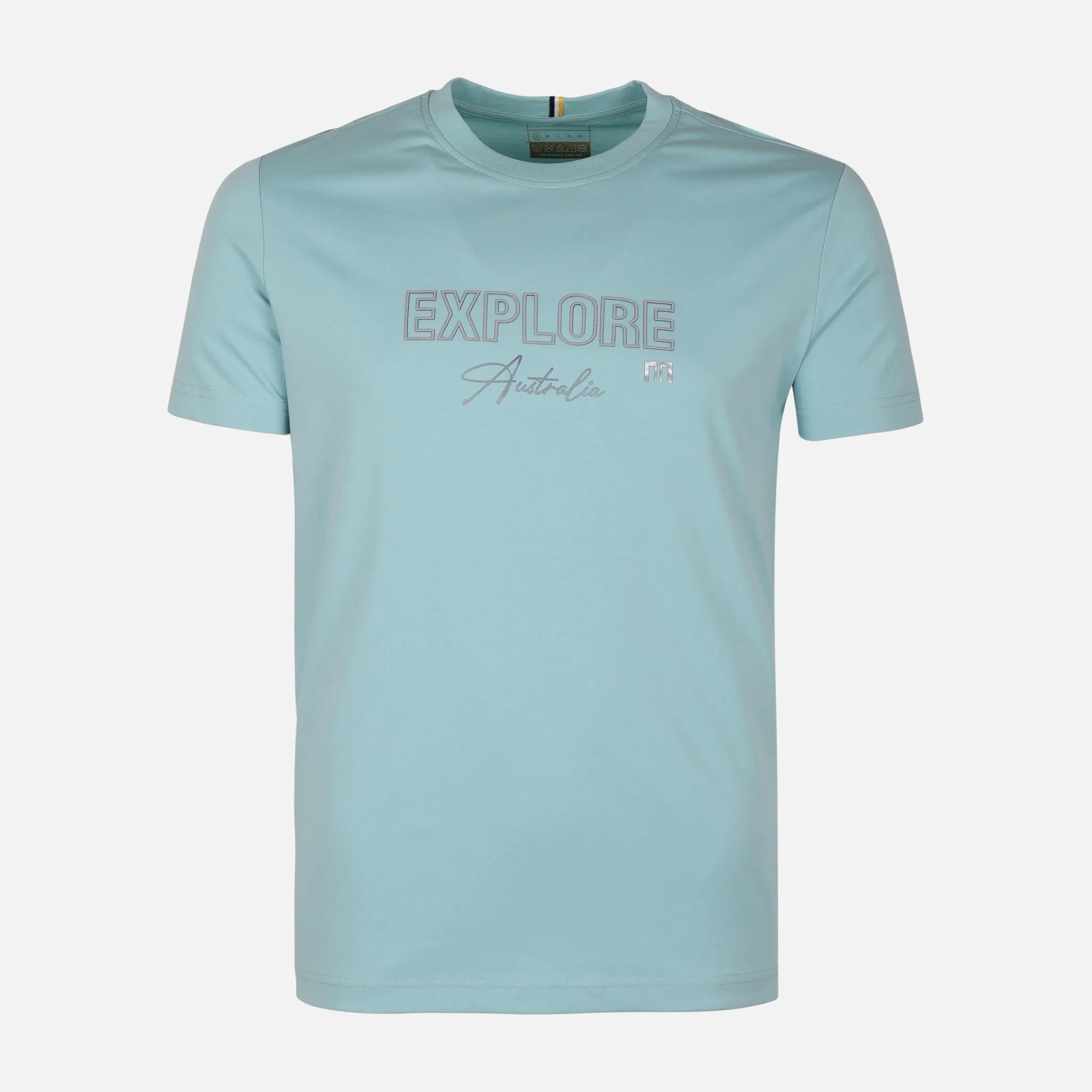 MEN T-SHIRT ROUND NECK REGULAR FIT Heavy Silk