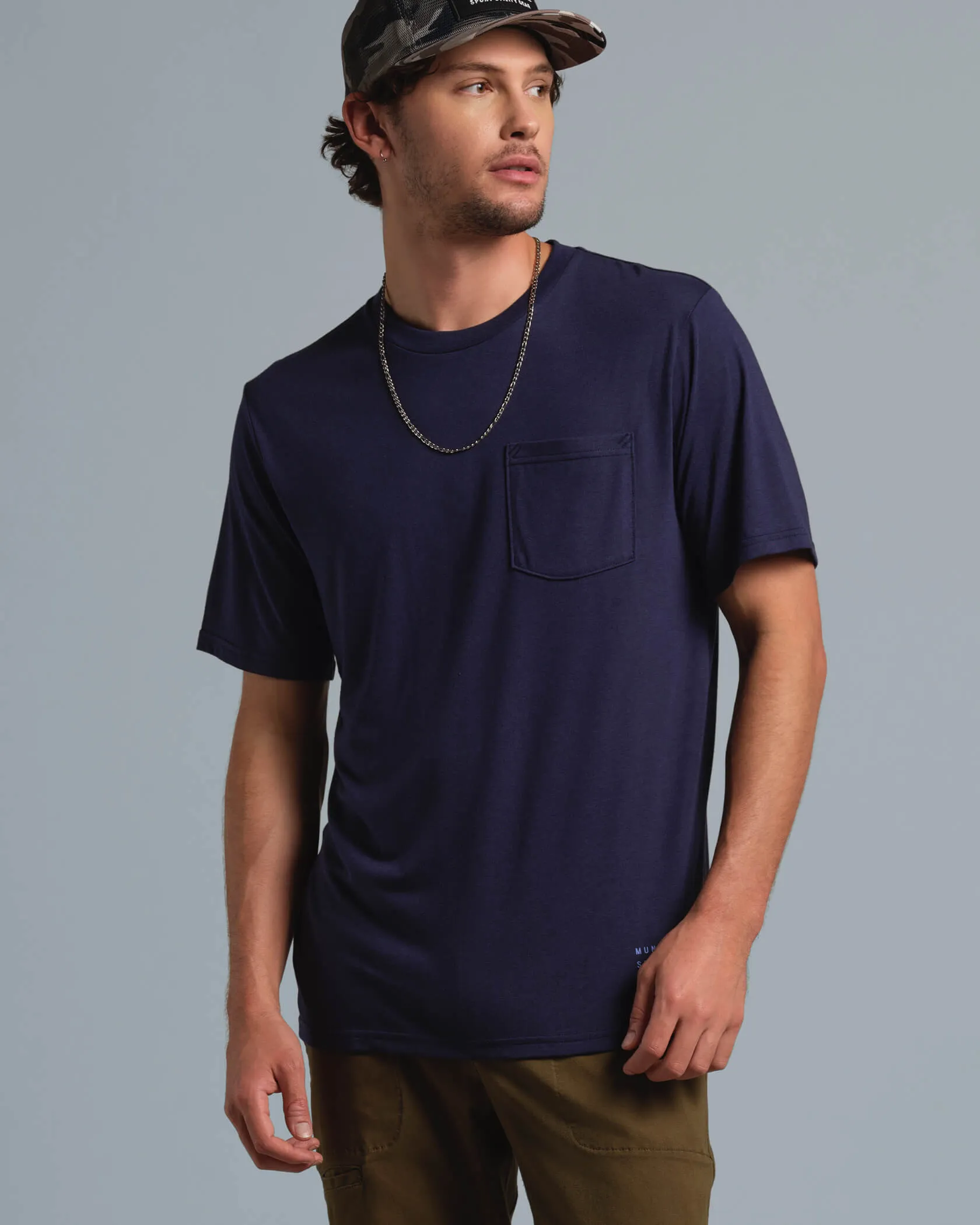 DoubleLayered Pocket SuperBlend T-Shirt
