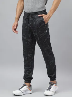 Alcis Men Black Anti-Static Slim-Fit Training Track Pants Premium Quality