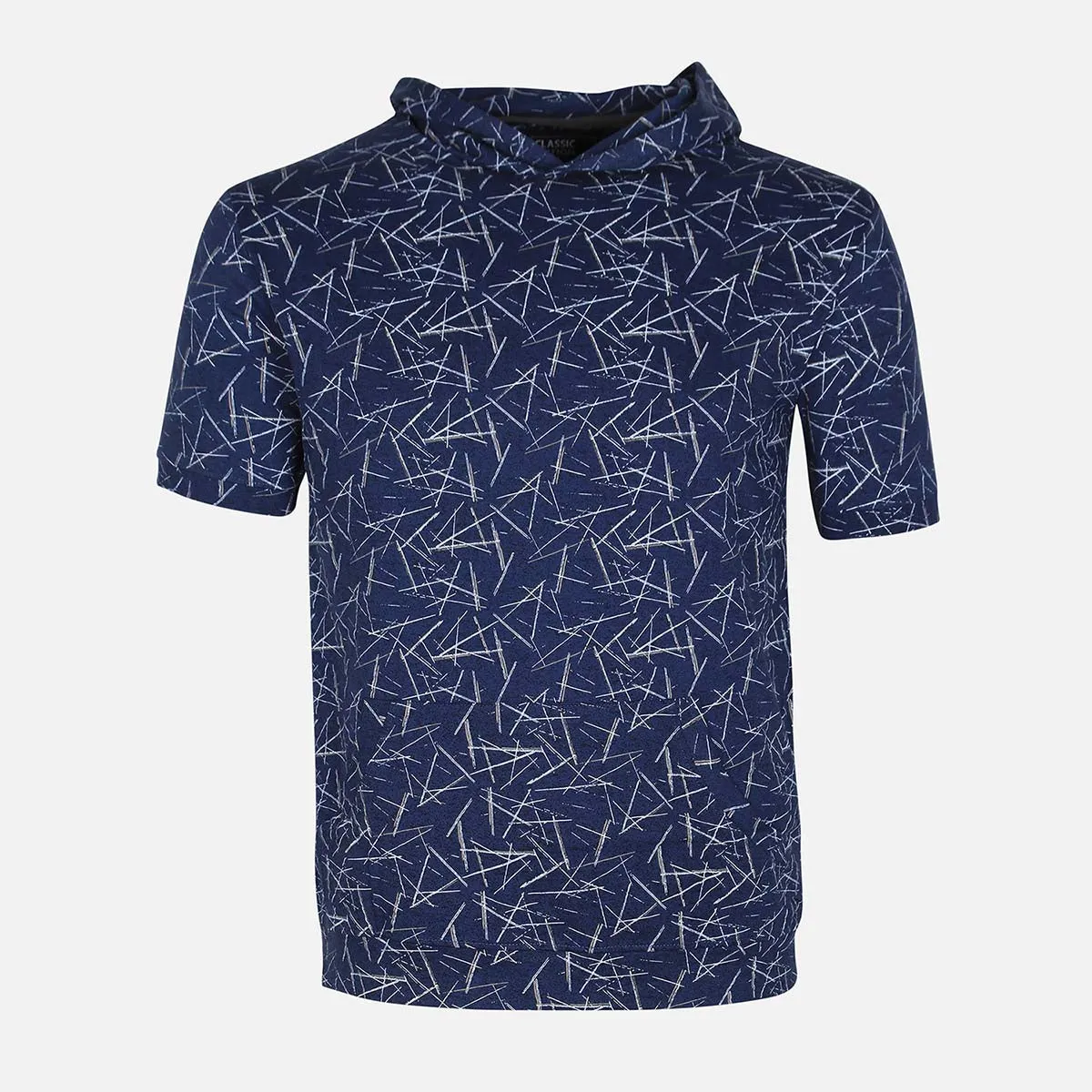 MEN ROUND NECK T-SHIRT REGULAR FIT WrinkleFreeTexture
