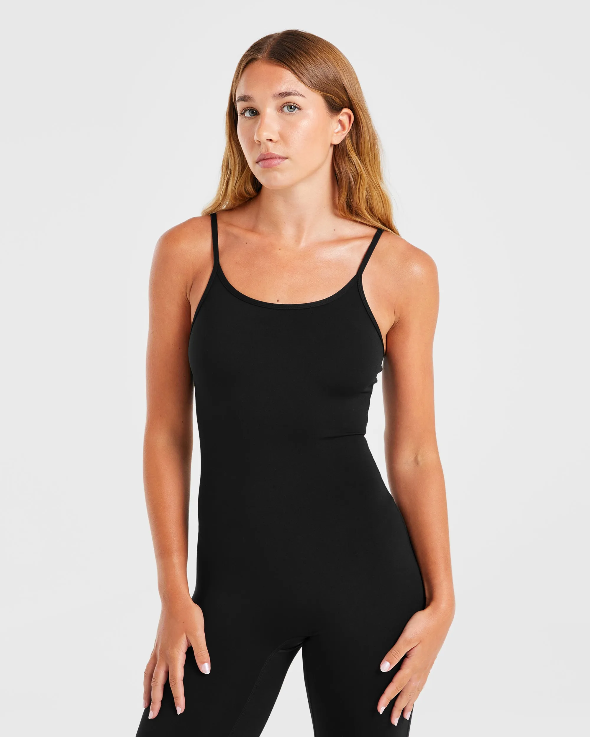 Sculpt Flared All In One - Black Flexible Hemline SmoothGripFastenings