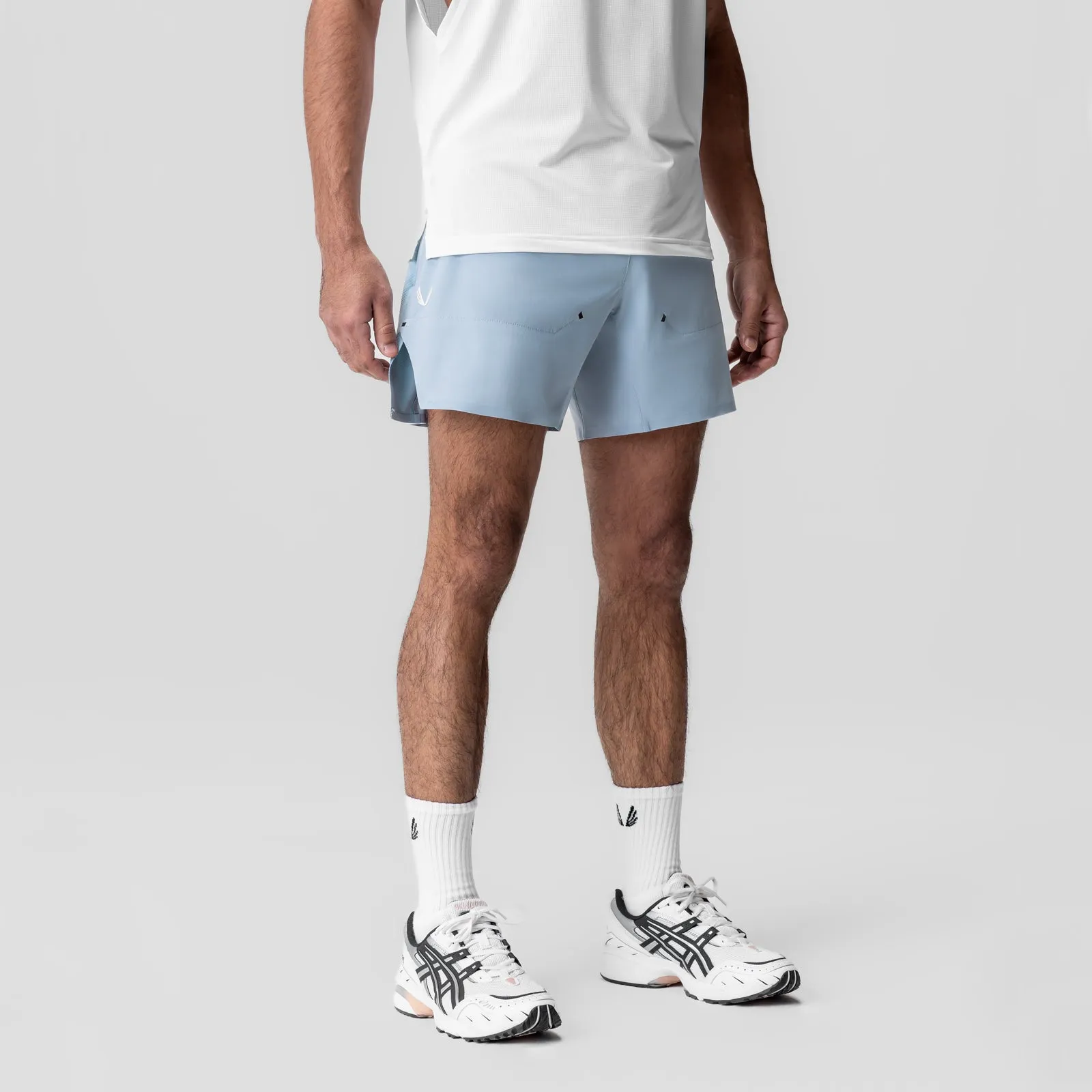 hikers 1064. Tetra-Lite? 6" Bonded Training Short - Light Sky