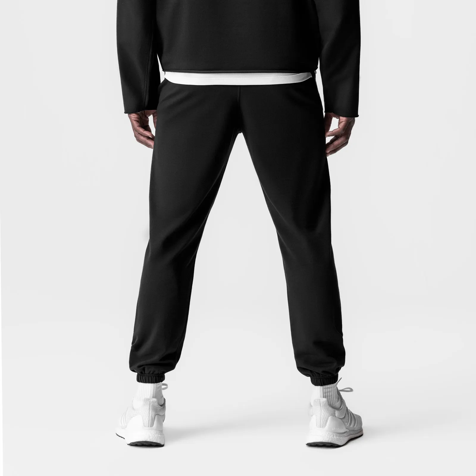 0956. Micro-Terry Jogger - Black Training Wear