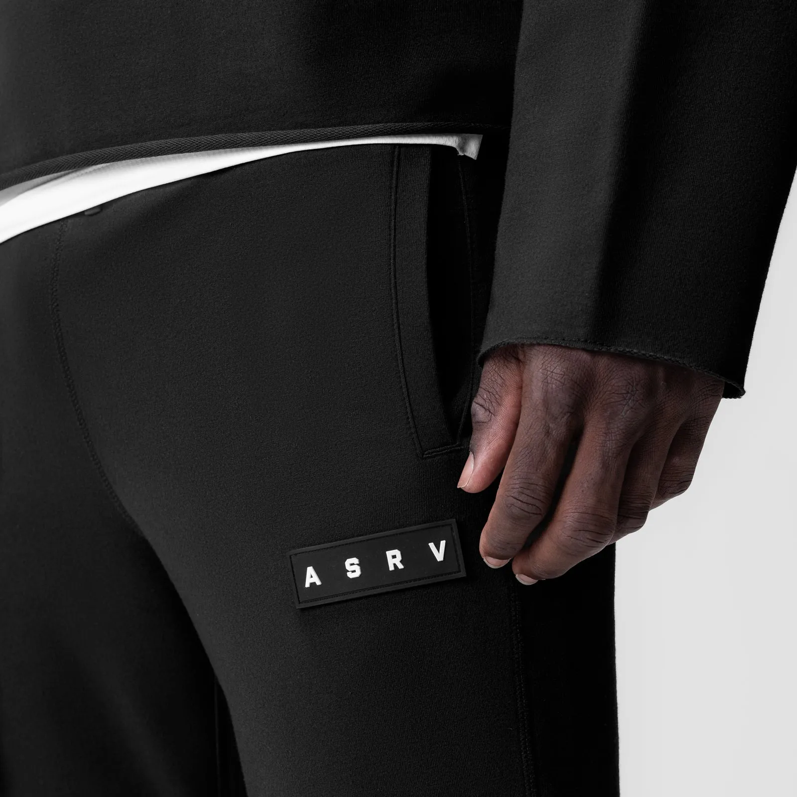 0956. Micro-Terry Jogger - Black AdjustableTabs Odor Control Technology