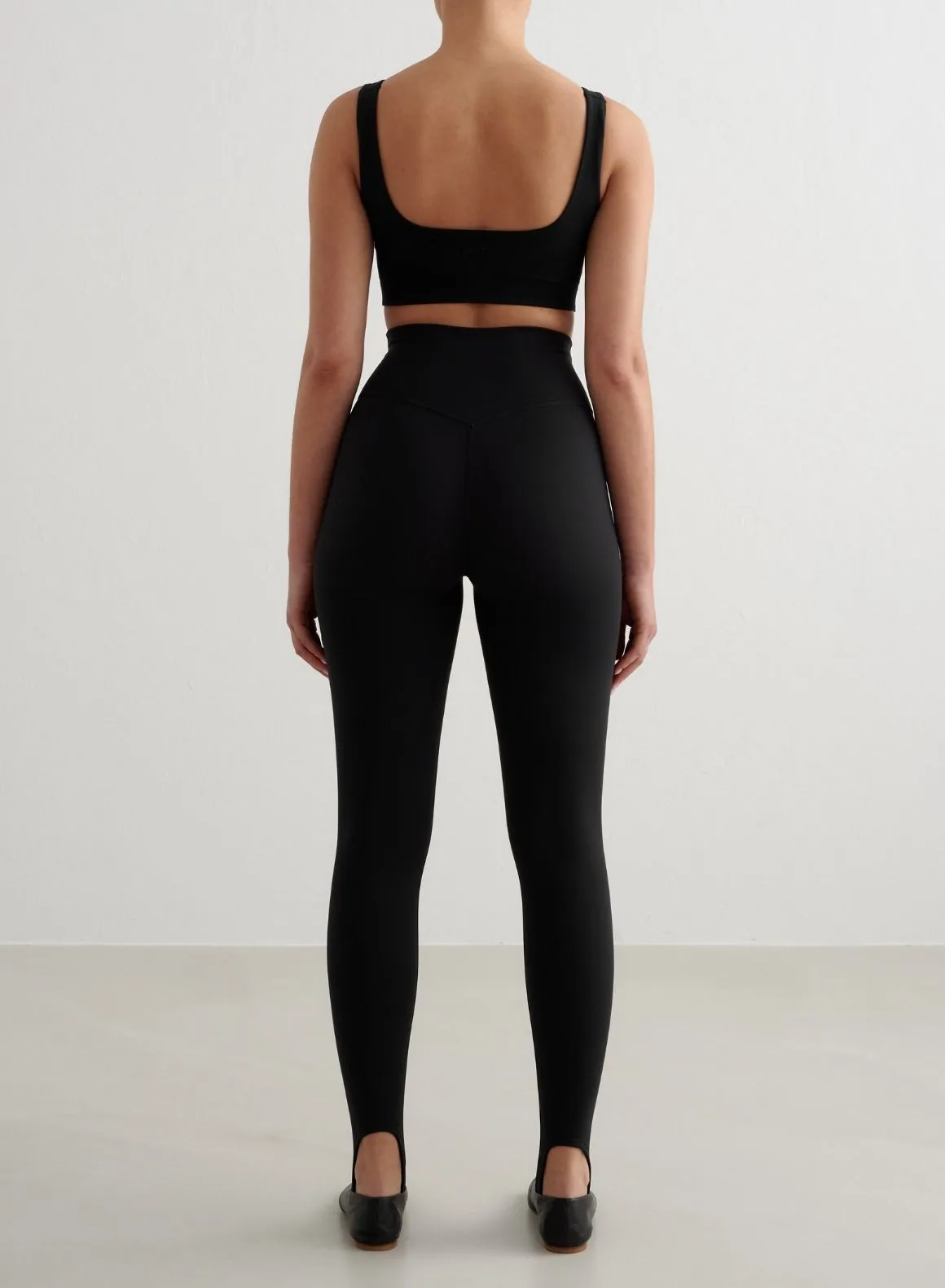 Gym Look Black Sense Stirrup Tights