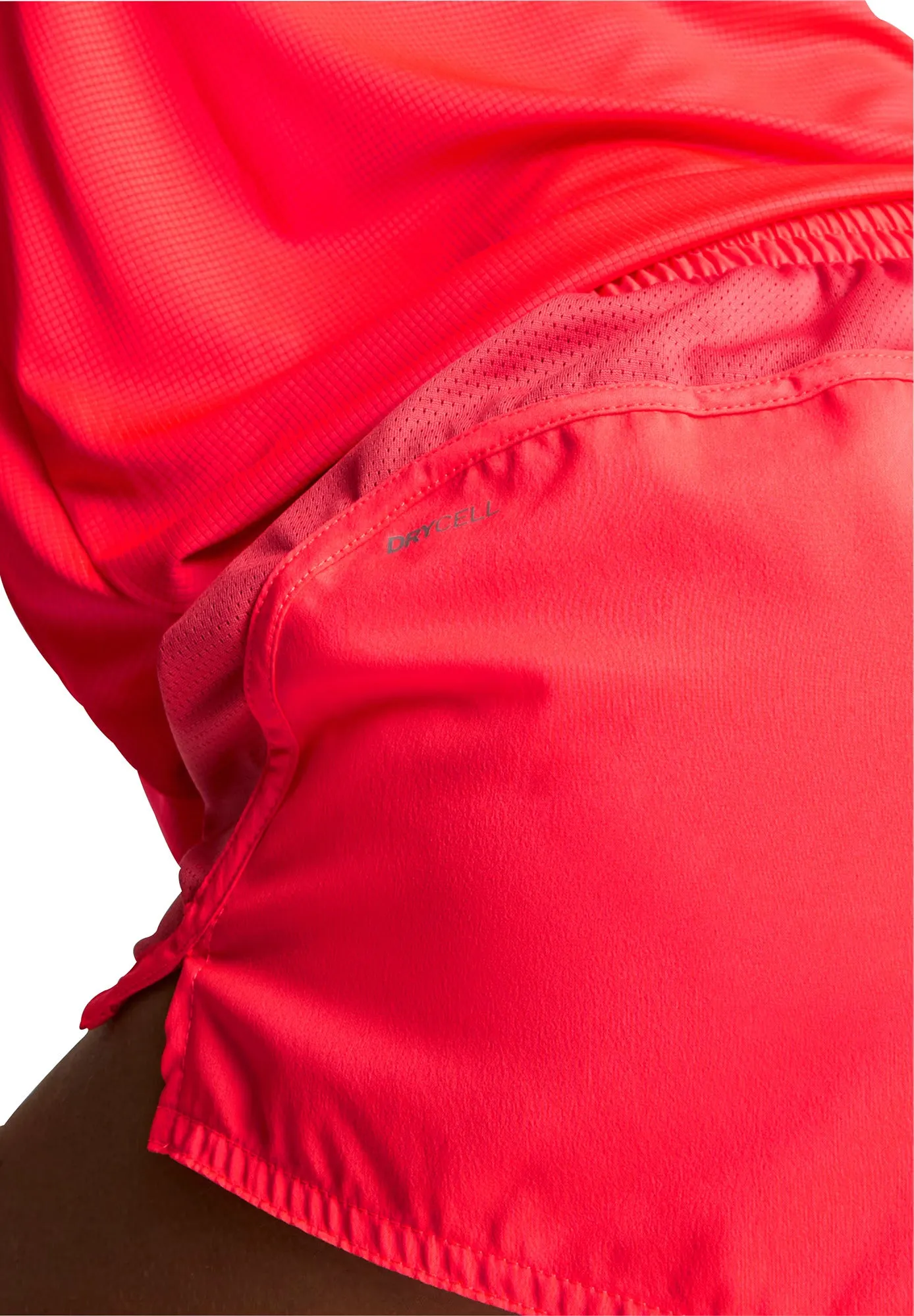 Striped Pattern Durable Construction Puma Run Favourite Velocity 3 Inch Womens Running Shorts - Pink