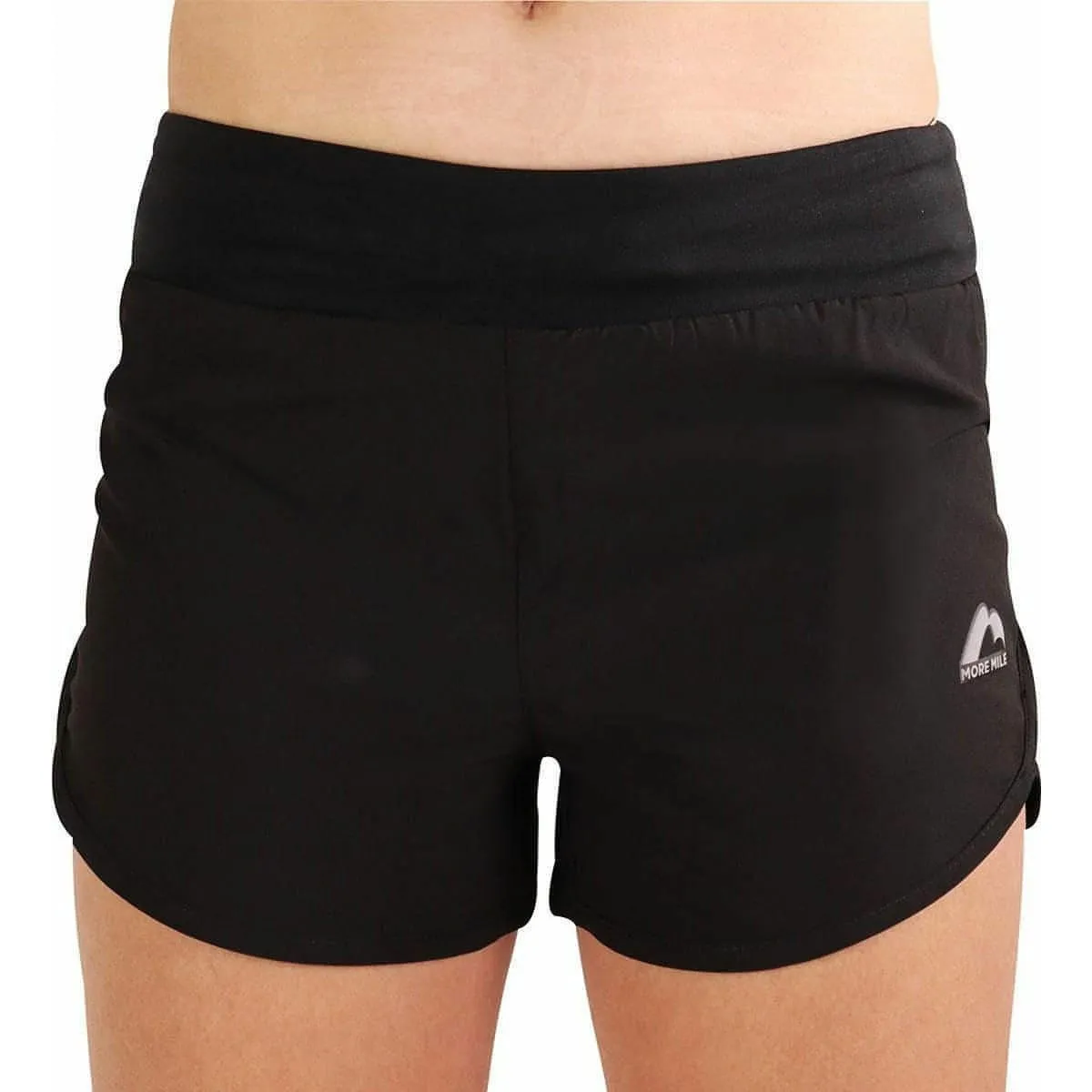 More Mile Strive Womens Running Shorts - Black Wedding Gift Father's Day gift