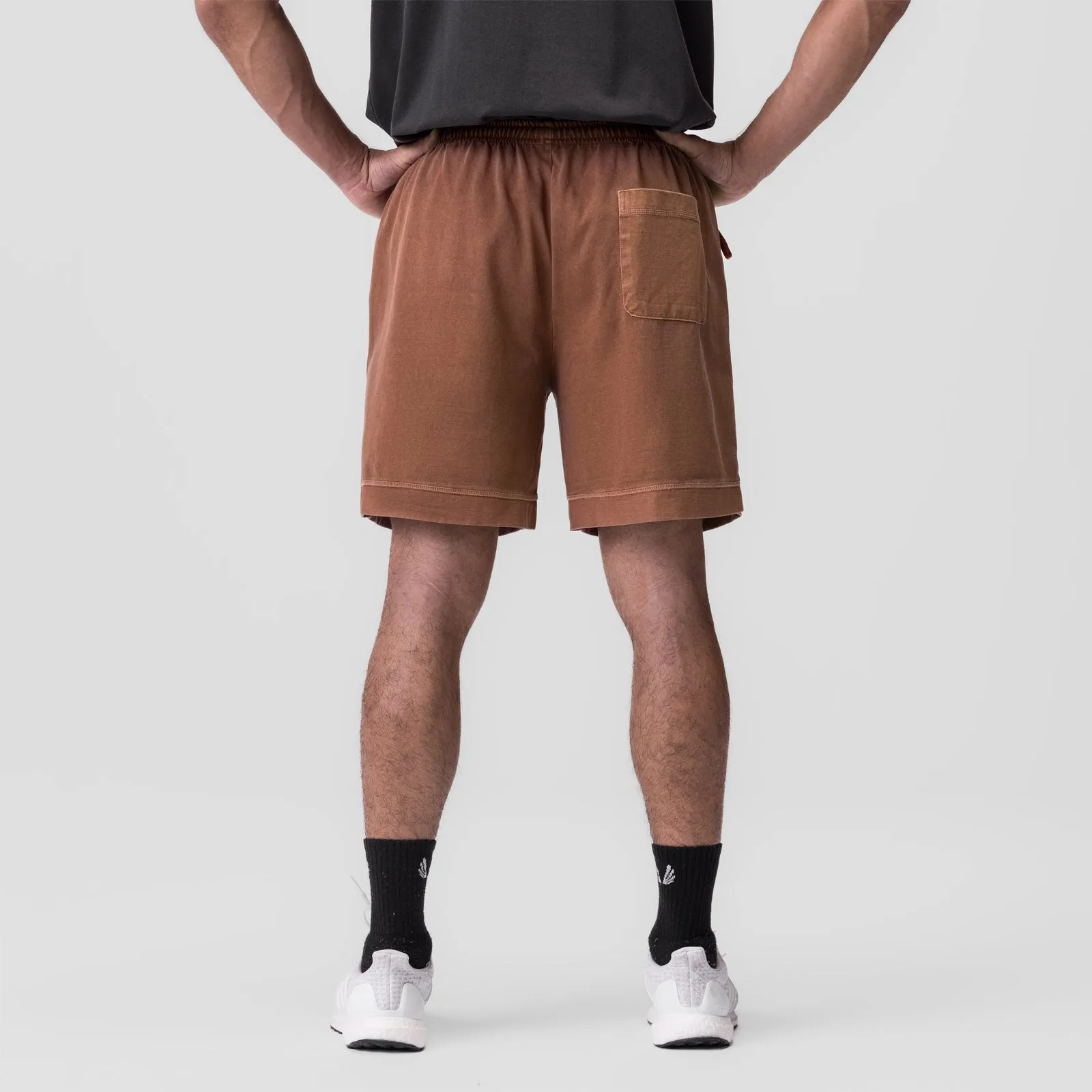 0782. Tech Essential? Sweat Short - Faded Rust Static Resistant Fibers