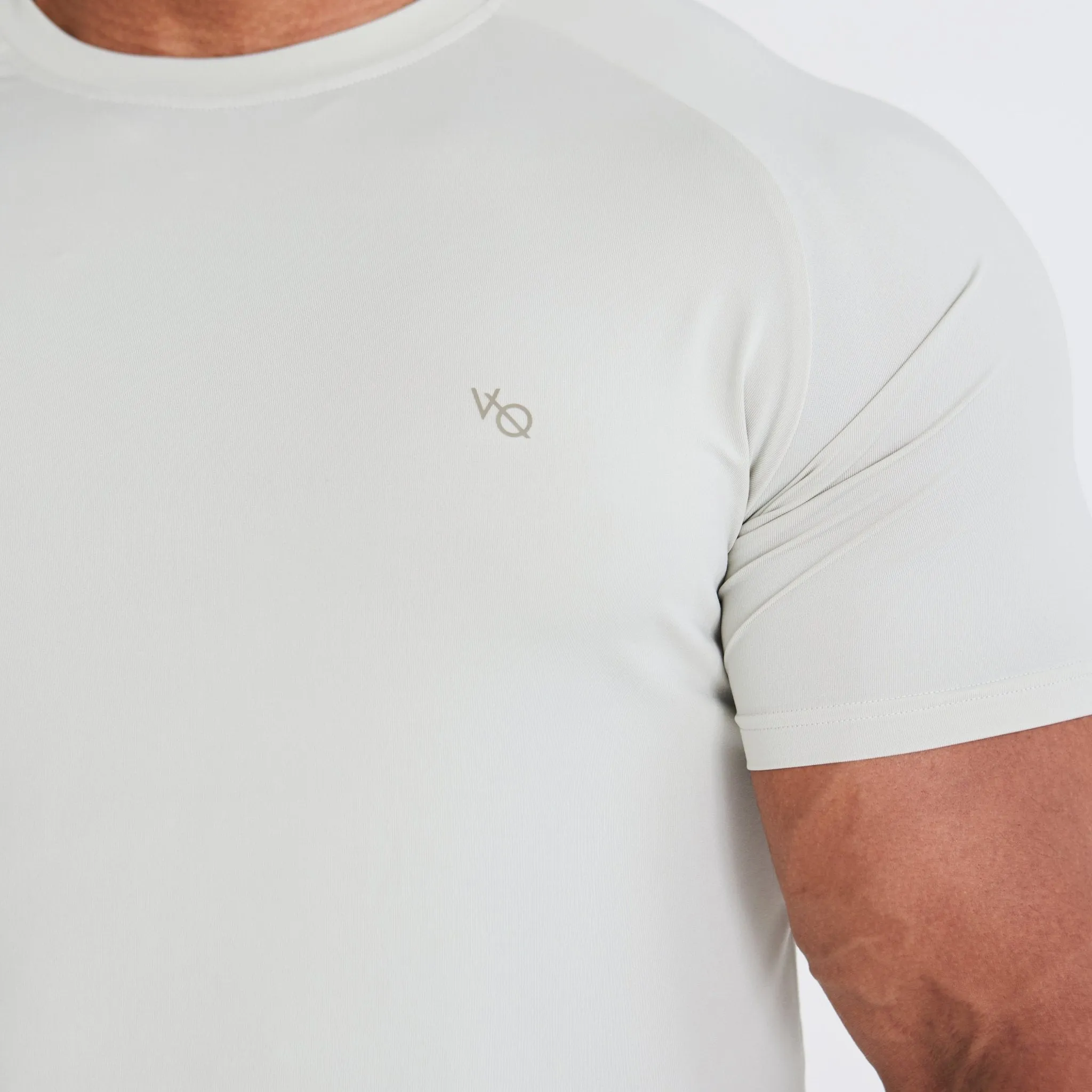 Classic Outfit Style Vanquish Essential Stone Performance Short Sleeve T Shirt