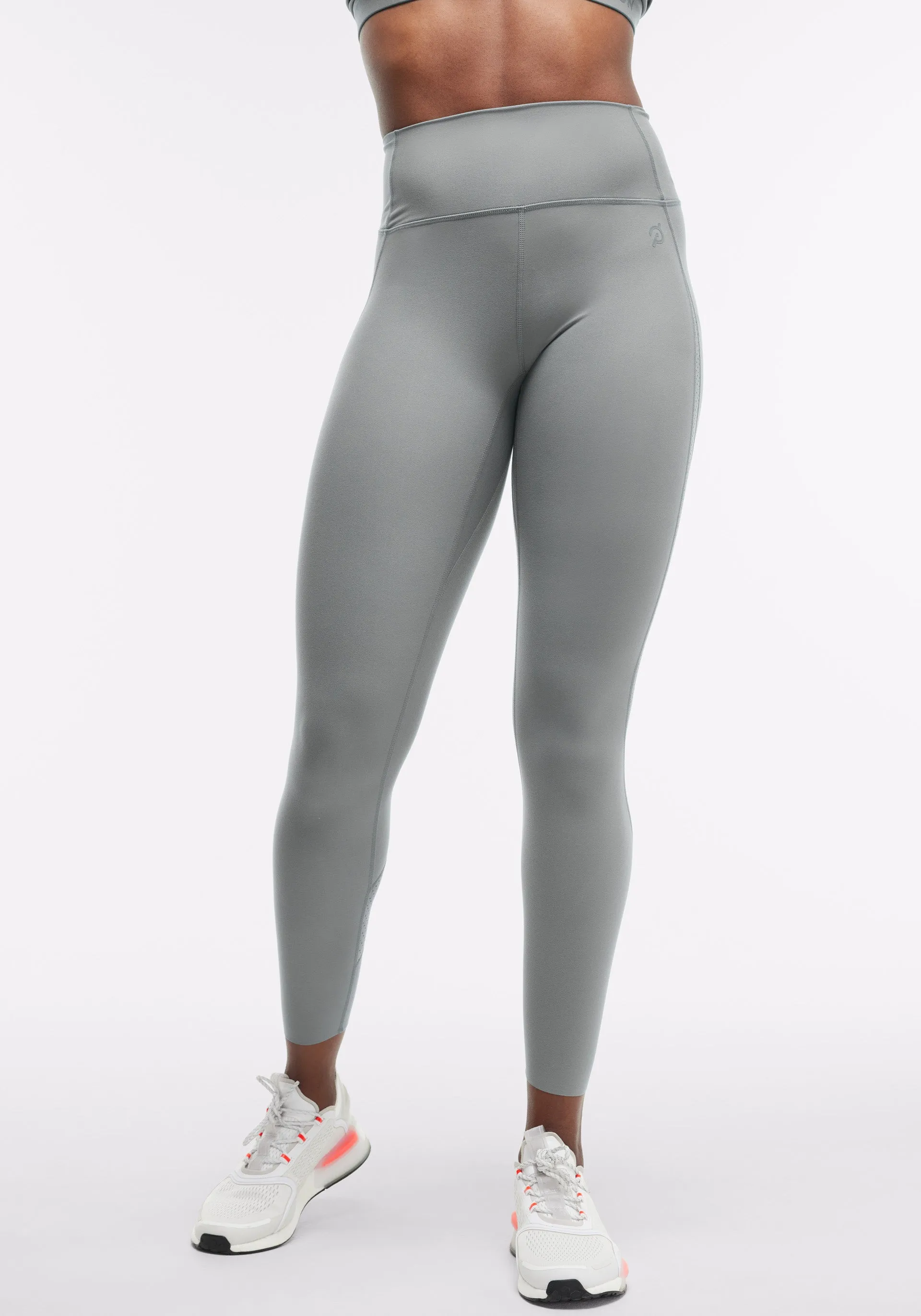 Performance Wear Daily Routine Rib Knit Cadent Laser Perforated Legging
