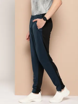 Alcis Men Colourblocked Slim Fit Running Track Pants Urban Utility Easy Care