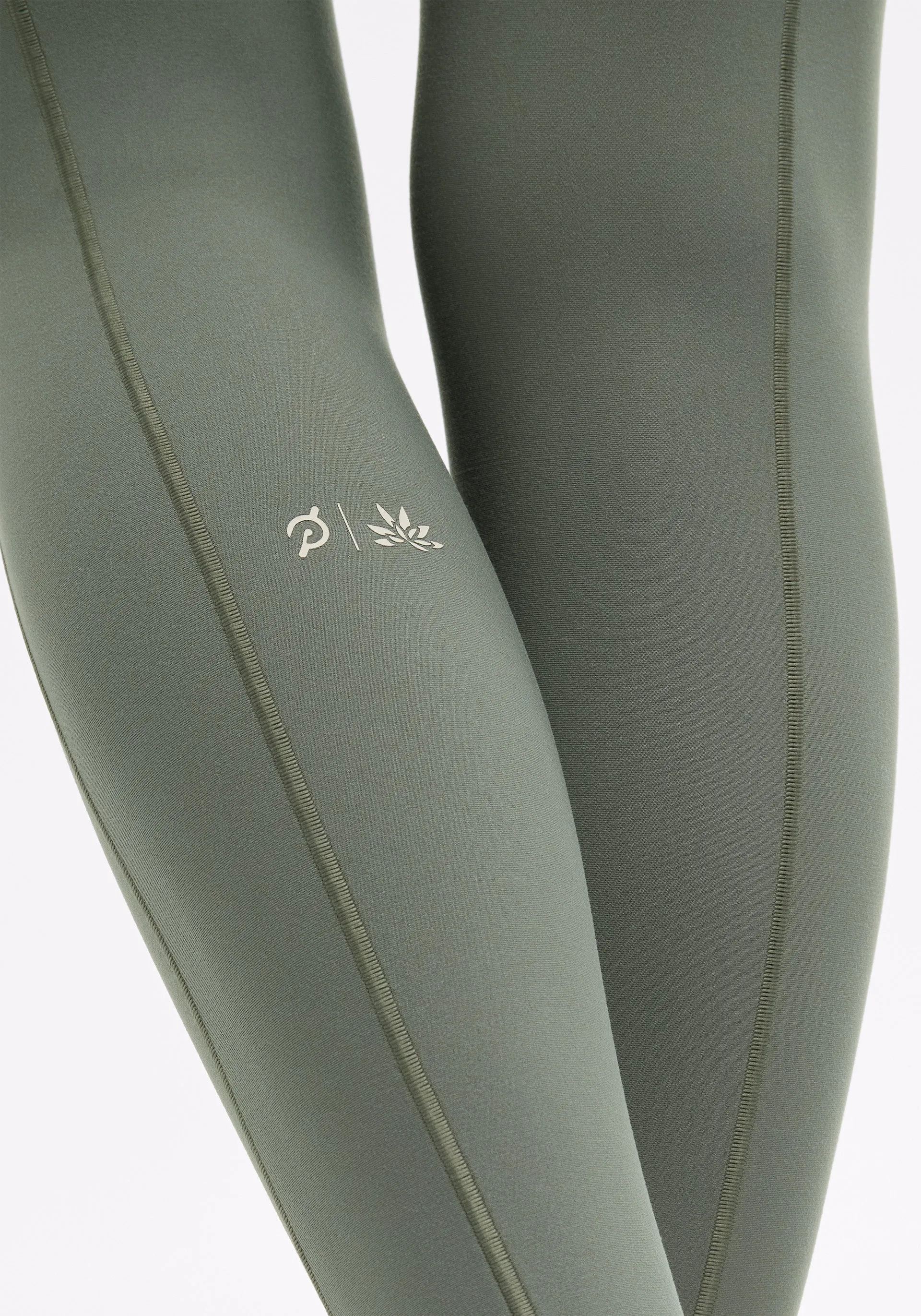Squat Proof Camping Gear Smooth Finish Cadent Rib High Rise Pocket Legging 25"