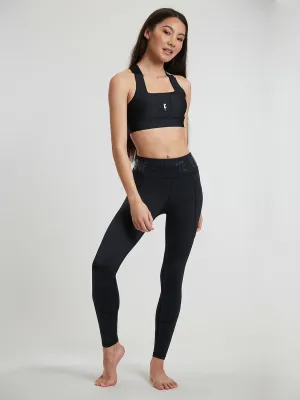 Power Compression Tights All Ages Double Layer Flexible Wear Morning Stretch