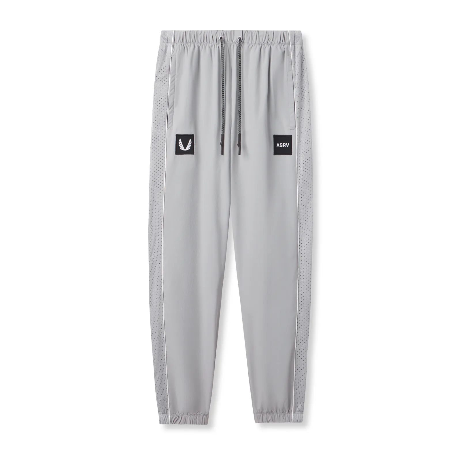 0796. Ripstop Oversized Track Pant - Slate Grey "Patch" ReinforcedStitching TearResistantMaterial