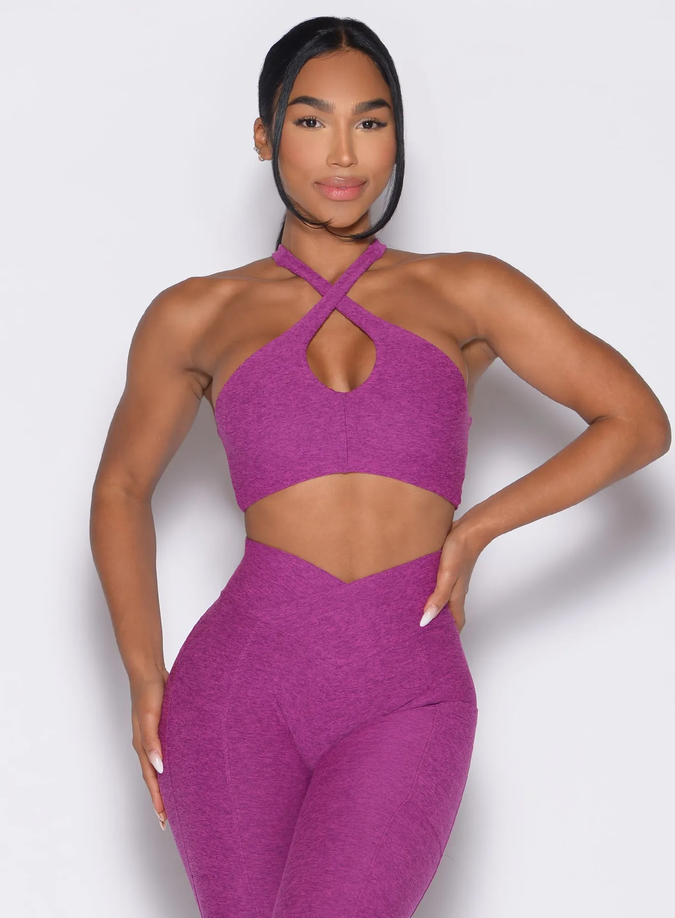 Cross Over Halter Bra Hiking Gear