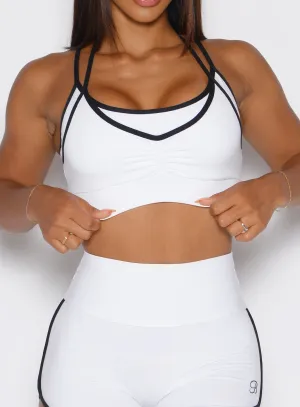 Wide Underband Support Pilates Power Line Bra