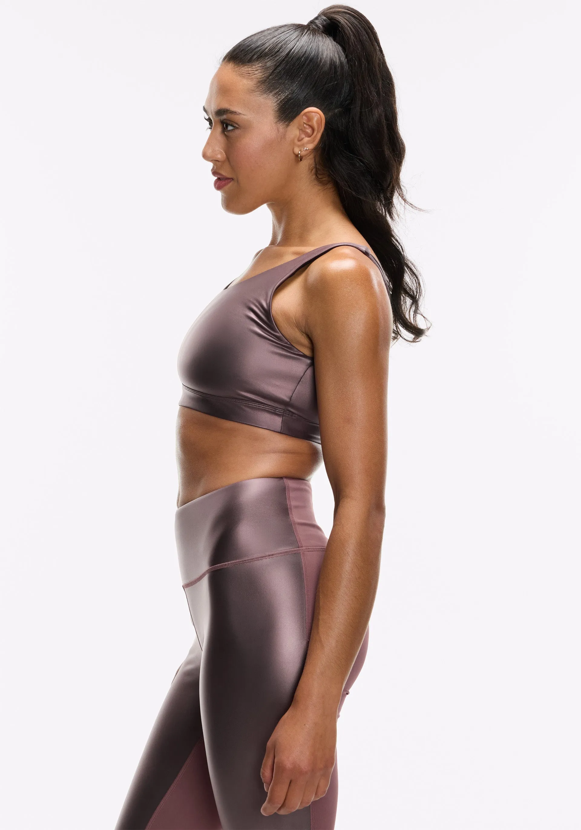 Mesh Shrug V-Back Bra windproof Scoop neck seams