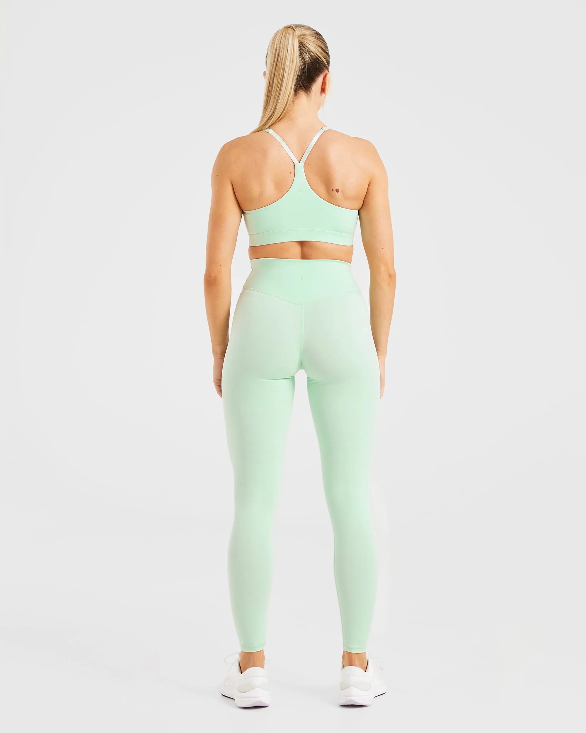 Staple Sports Bra - Mint Green Lightweight Cup