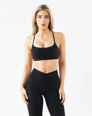 Regular fit seams Large seams Core Bra - Black
