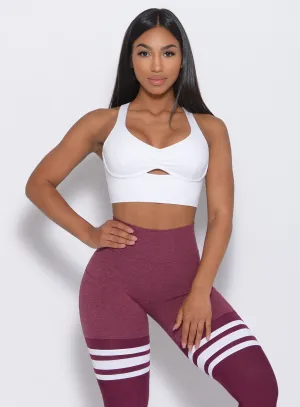 Keyhole Bralette Wrinkle-Resistant Fitness Apparel