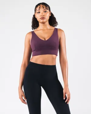 Cotton fitness wear Celeste Bra C/D Cup - Dusk