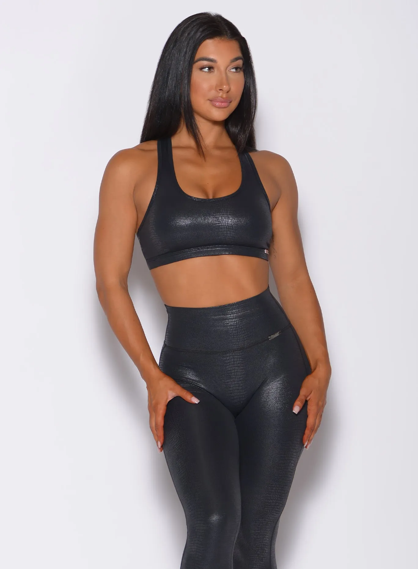 Soft Modal Shine Sports Bra