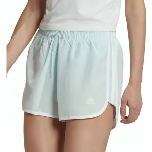 adidas 4 Inch Marathon 20 Womens Running Shorts - Blue Mother's Day gift WaterResistantFinish