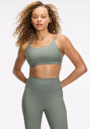 Cadent Strappy Y-Back Bra Wide Underband Support Spandex