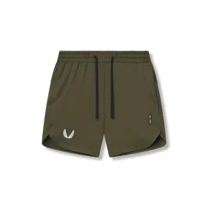 Elastic Band Casual Look 0994. AeroSilver? 7" Linerless Short - Olive