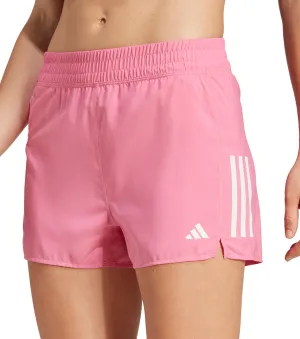 adidas Own The Run 3 Inch Womens Running Shorts - Pink Versatile Wear