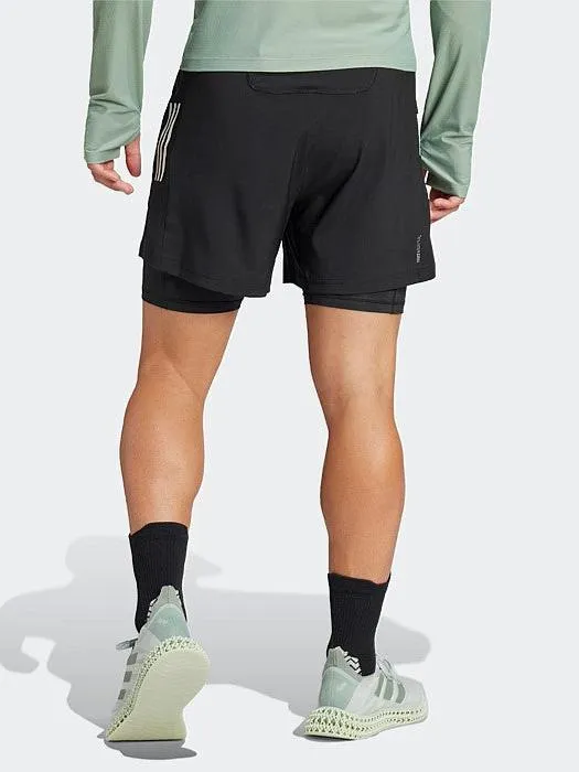 Own The Run Climacool 2-in-1 Shorts Sports use Flatlock stitching