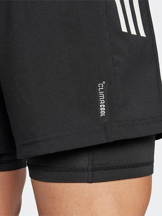 Own The Run Climacool 2-in-1 Shorts Trendy Style Flexible Stretch Waist