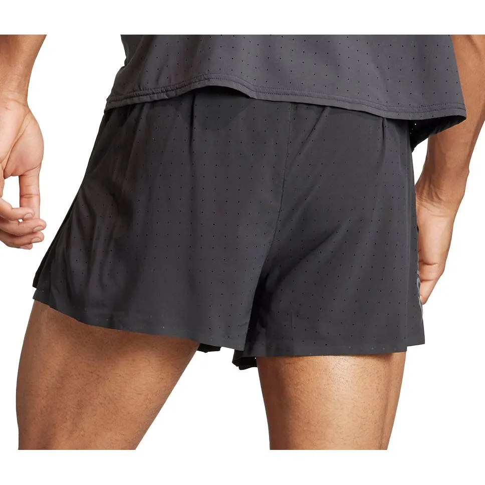 Simple Comfort adidas Adizero Mens Split Running Shorts - Black