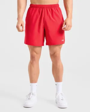 Summer Fashion Core 7" Shorts - Chilli Red