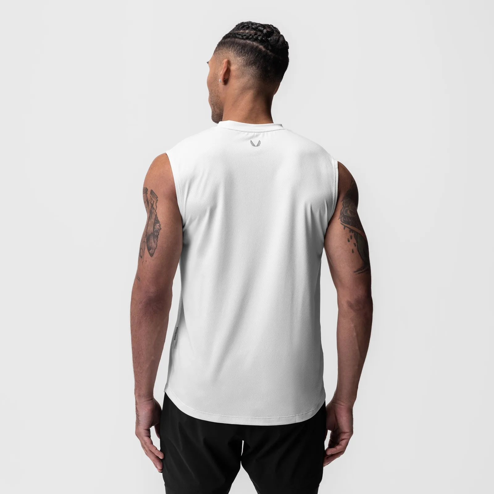 windproof lining Stay Flexible 0757. AeroSilver? Cutoff Tank - White