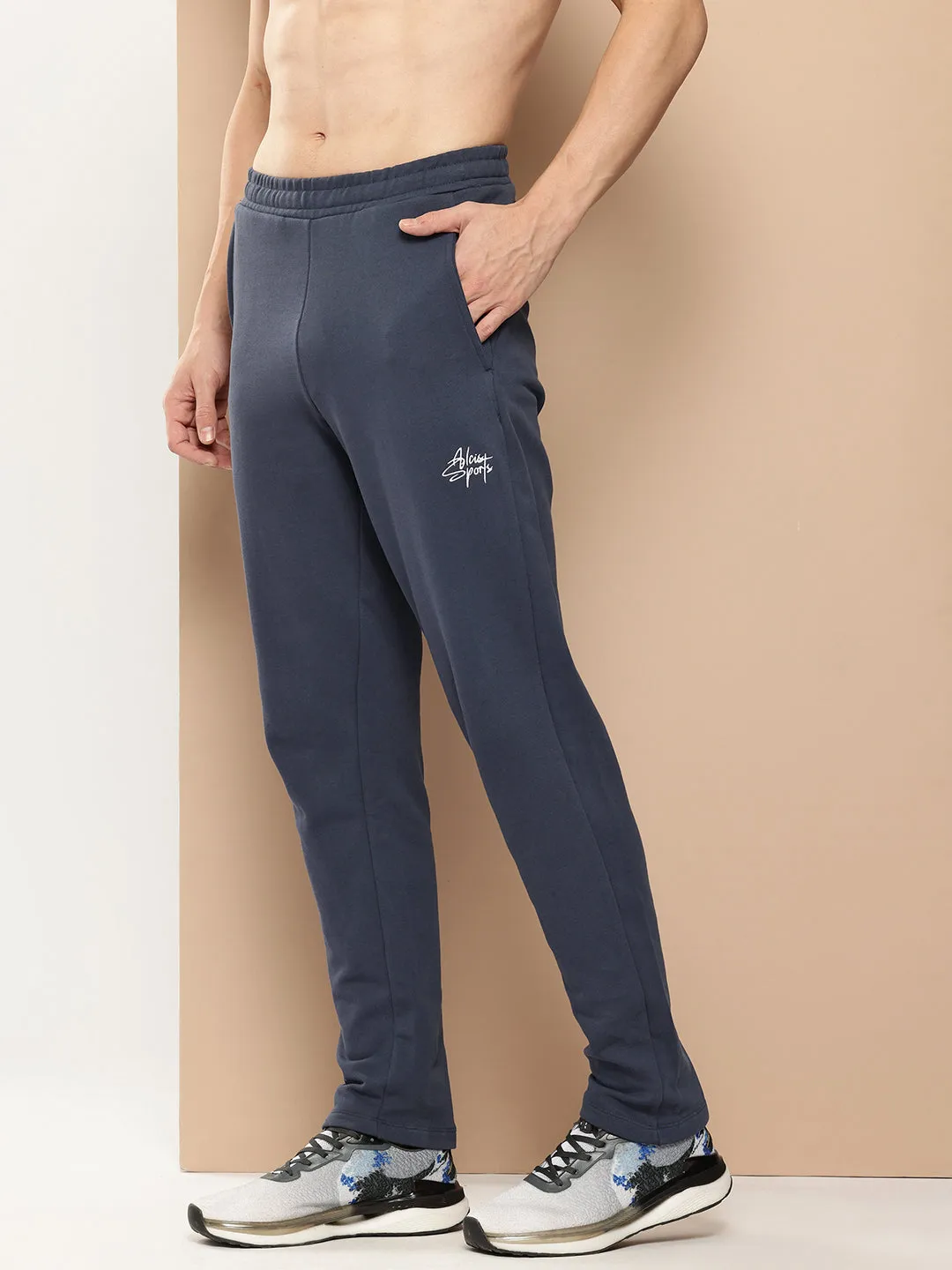 No Ride Up Design Pull-on style Workout Wave Trackpants