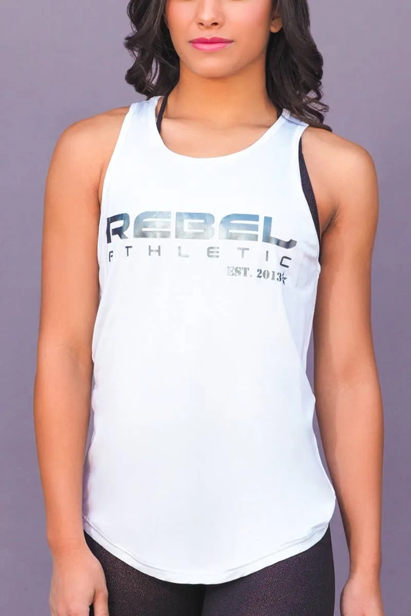 Vision Fit Rebel Tank in White