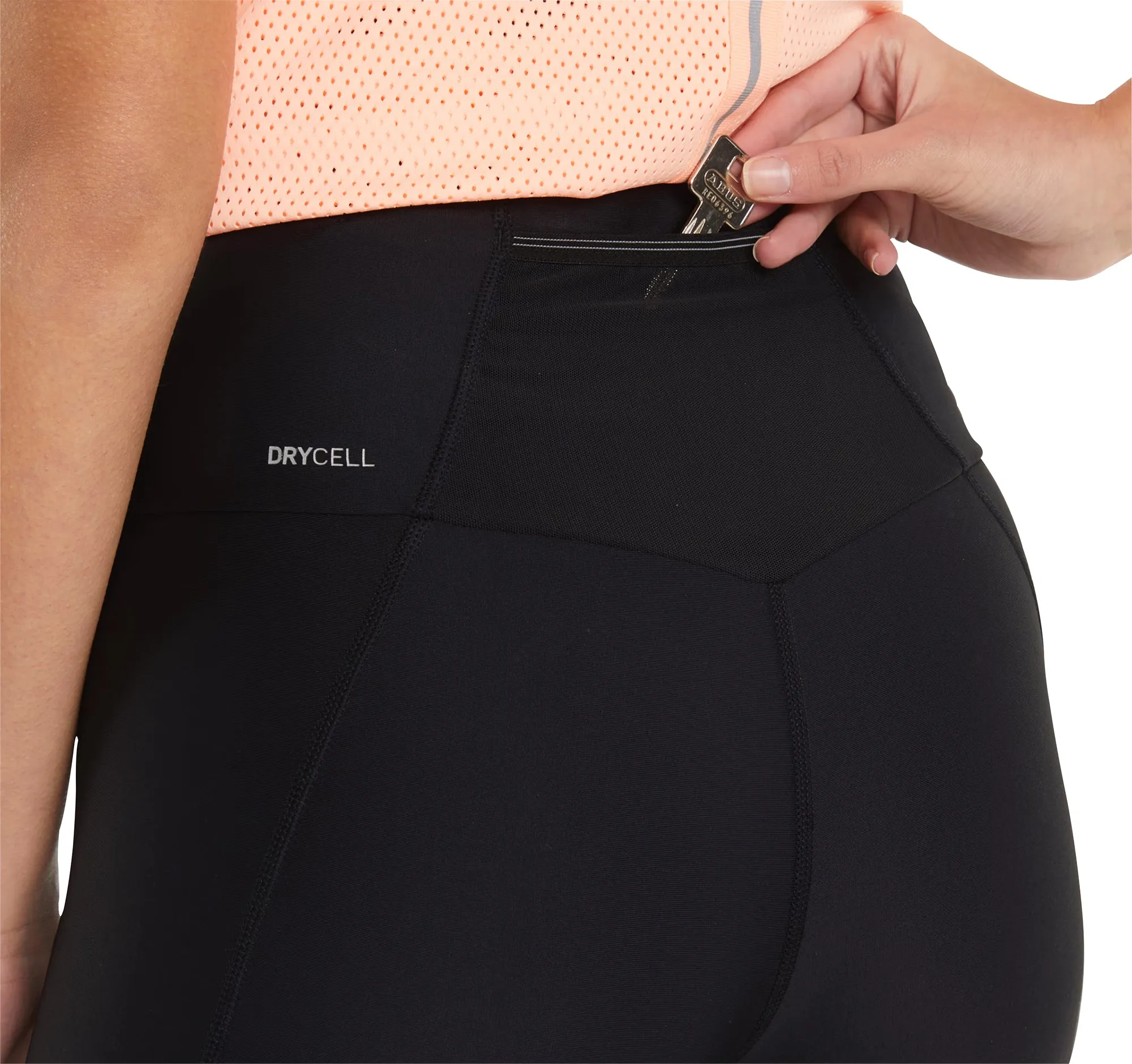 animal print shorts Beachwear Puma Marathon 6 Inch Womens Short Running Tights - Black